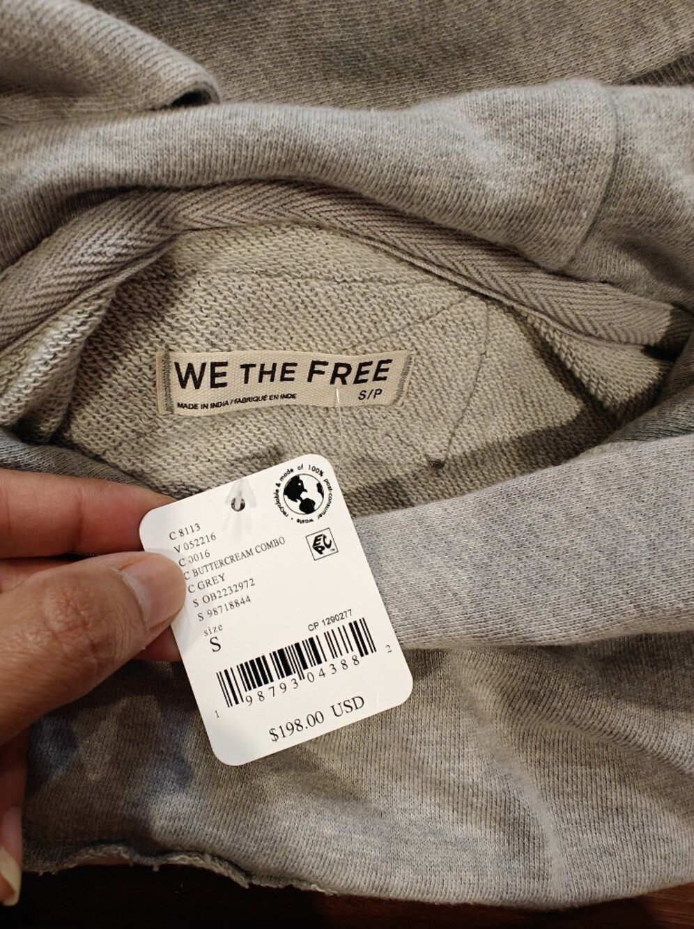 Free People We The Free Get Ditsy Hoodie - Picture 2 of 10